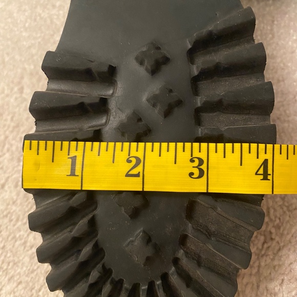 H&M Premium Selection Black Chunky Leather Loafers Womens Size 9 - Picture 8 of 8